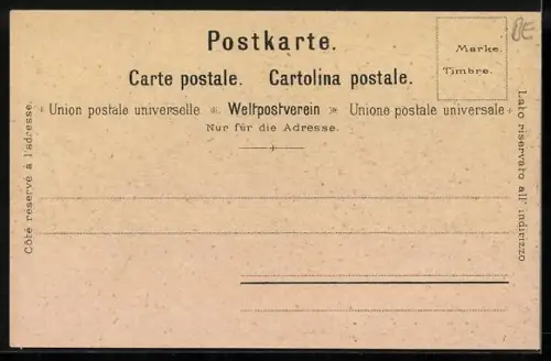 Lithographie Thun, Caserne Thun