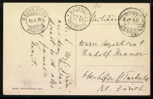 AK Suhr, Gasthof zum Bären F. Stauffer