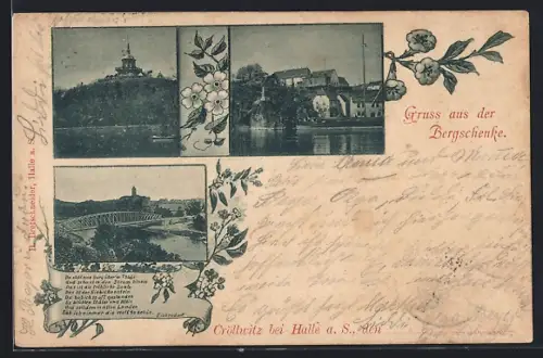 AK Cröllwitz, Gasthaus Bergschenke