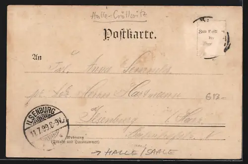 AK Cröllwitz, Gasthaus Bergschenke