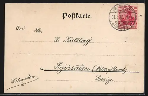 Lithographie Alt-Frankfurt, Römerberg