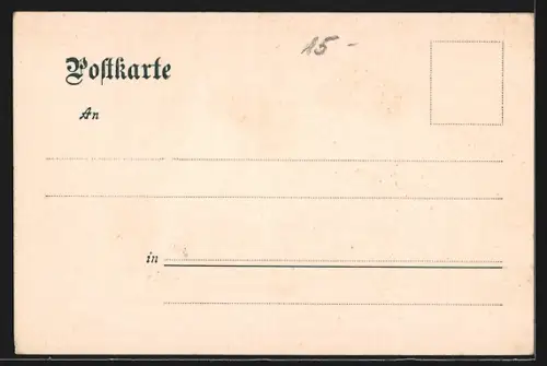 AK Pirna a. E., Realschule mit Strassenpartie