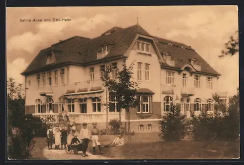 AK Hamburg-Bergedorf, Selma Anna und Otto Heim