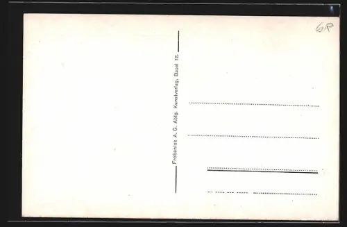 AK Thusis, Kirche mit Umgebung