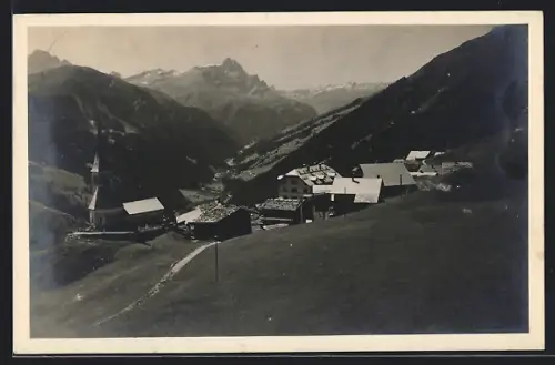 AK Tenna, Panorama mit Kirche