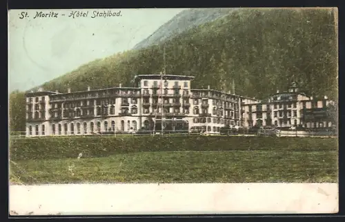 AK St. Moritz, Hotel Stahlbad