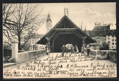 AK Olten, Alte Aarebrücke