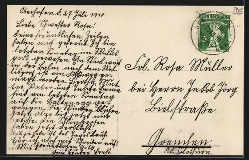 AK Wengen, Hotel National und Jungfrau