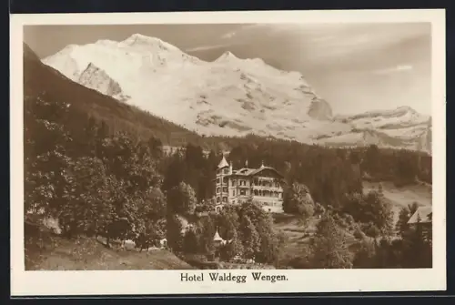 AK Wengen, Hotel Waldegg