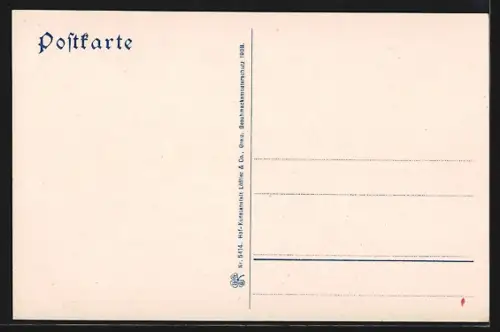 AK Grossbreitenbach i. Thür., Strassenpartie mit Rindern