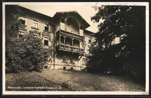 AK Miesbach, Landwirtschafltiche Frauenschule