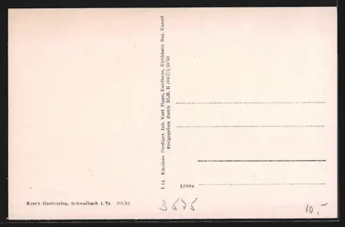 AK Kirchhain /Bez. Kassel, Strasse mit Kaufhaus Figge, Marktplatz