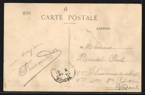 AK Verrières /Aube, Château de Saint-Aventin dans un parc arboré