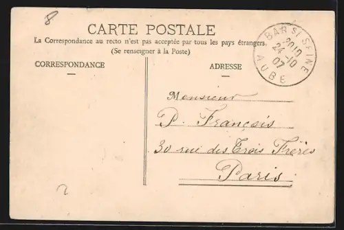 AK Bar-sur-Seine, La Porte de Chatillon
