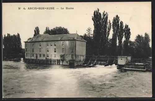 AK Arcis-sur-Aube, Le Moulin