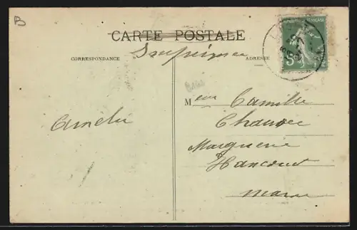 AK Rosnay-l`Hôpital /Aube, Château, côté du Parc