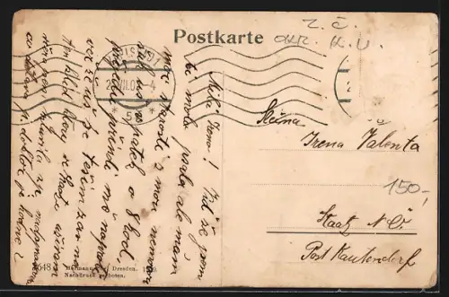 AK Karlsbad, Marktbrunnen