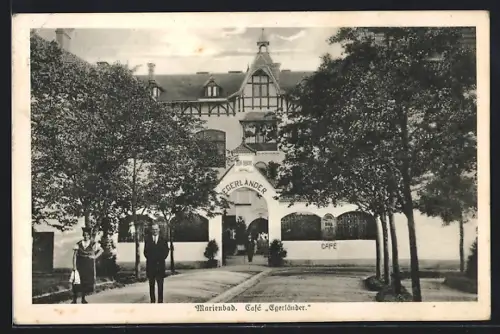 AK Marienbad, Cafe Egerländer