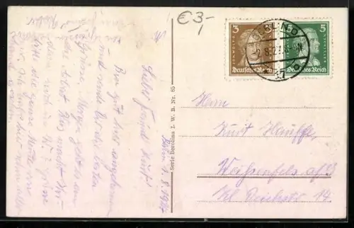 AK Berlin, Pariser Platz und Brandenburger Tor mit Fontäne