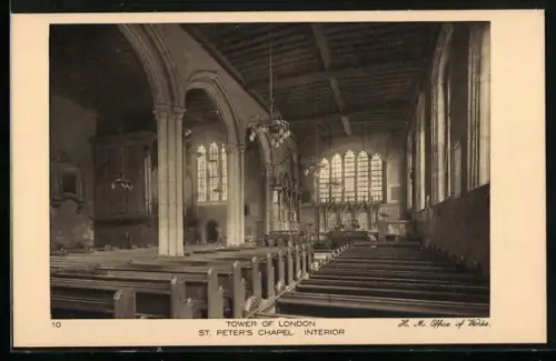 AK London, Tower of London, St. Peters Chapel, Interior