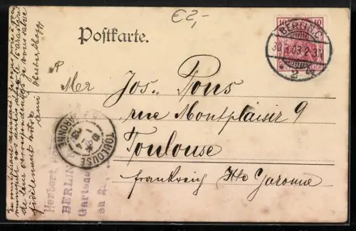 AK Berlin, Rathaus mit Strassenpartie