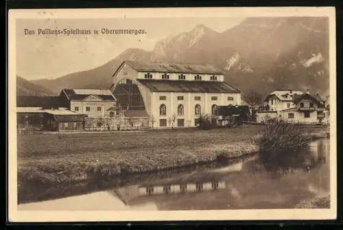AK Oberammergau, Das Passions-Spielhaus