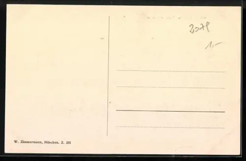 AK Oberammergau, Blick auf das Passionstheater