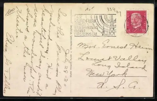 AK Oberammergau, Passionsspiele, Passionstheater mit Labergebirge