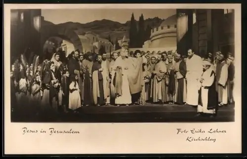 AK Kirchschlag, Passionsspiel, Jesus in Jerusalem