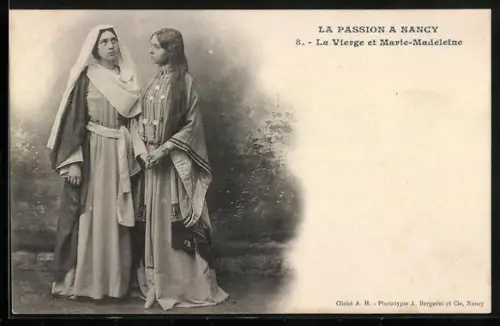 AK Nancy, La Passion, La Vierge et Marie-Madeleine