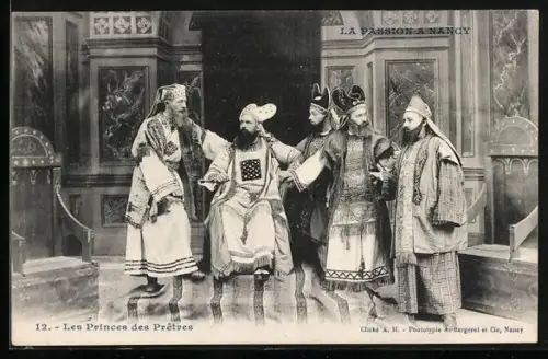 AK Nancy, La Passion, Les Princes des Prêtres