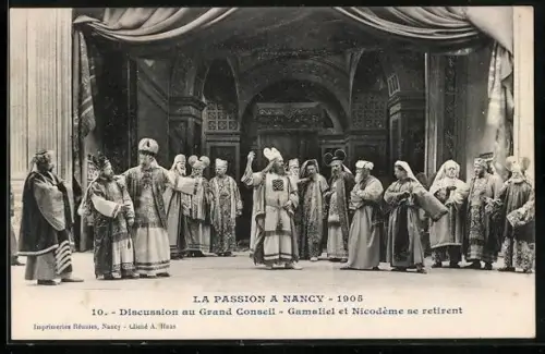 AK Nancy, La Passion, Discussion au Grand Conseil