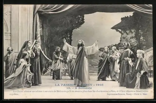 AK Nancy, La Passion, A Béthanie