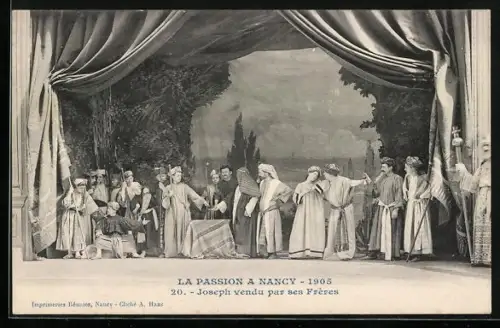 AK Nancy, La Passion 1905, Joseph vendu par ses Frères