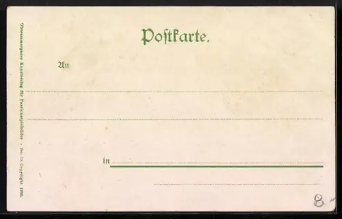 AK Oberammergauer Passionsspiel, Christus am Ölberg