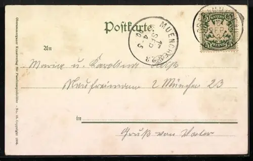 AK Passionsspiele Oberammergau, Himmelfahrt