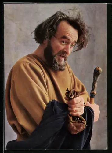 AK Oberammergau, Passionsspiele 1960, Judas-Darsteller Hans Schwaighofer