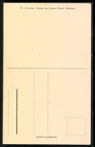 AK Oberammergau, Anton Lang im Porträt