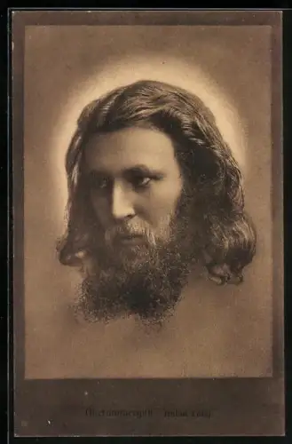 AK Oberammergau, Passionsspiele, Anton Lang als Christus-Darsteller