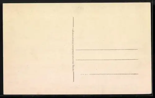 AK Oberammergau, Passionsspiel, Johannes bei der Spielpause