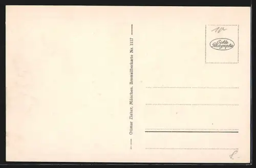 AK Coburg, Marktplatz mit Regierung