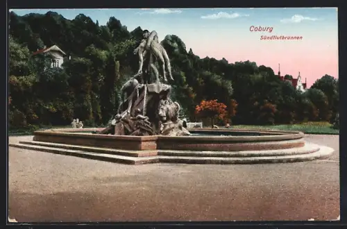 AK Coburg, Sündflutbrunnen