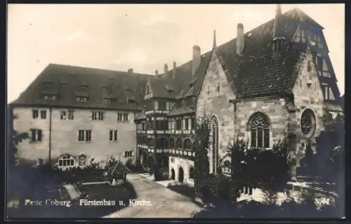 AK Coburg, Feste Coburg, Fürstenbau, Kirche