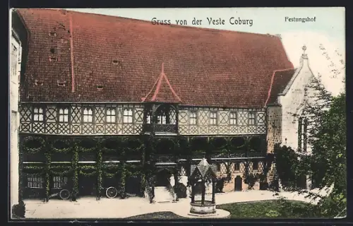 AK Coburg, Veste Coburg, Festungshof