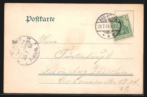 AK Bad Kösen, Brücke, Flusspartie, Ortsansicht