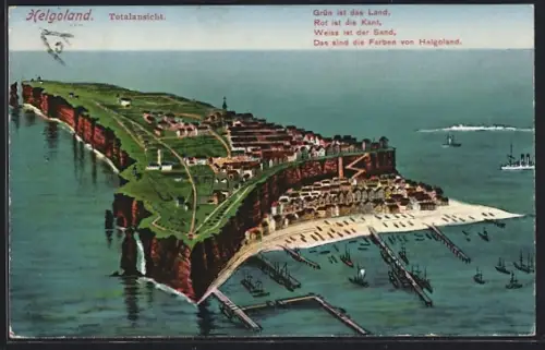 AK Helgoland, Totalansicht