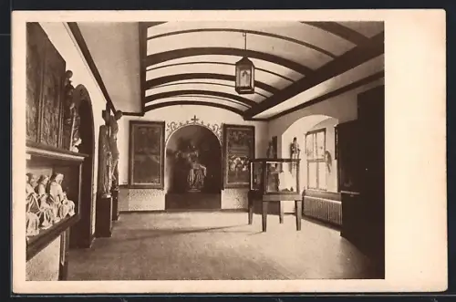 AK Coburg, Veste, Skulpturenraum I