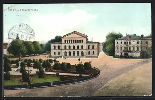 AK Coburg, Schlossplatz