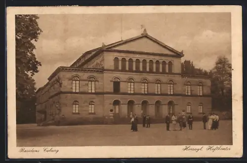 AK Coburg, Residenz, Herzogliches Hoftheater