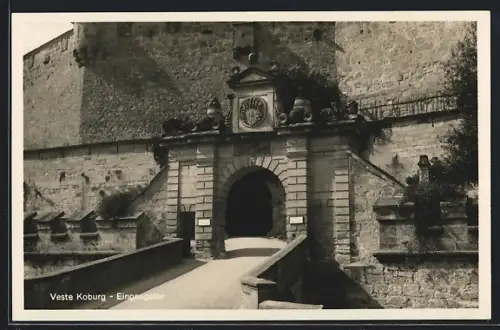 AK Coburg, Veste Koburg, Eingangstor